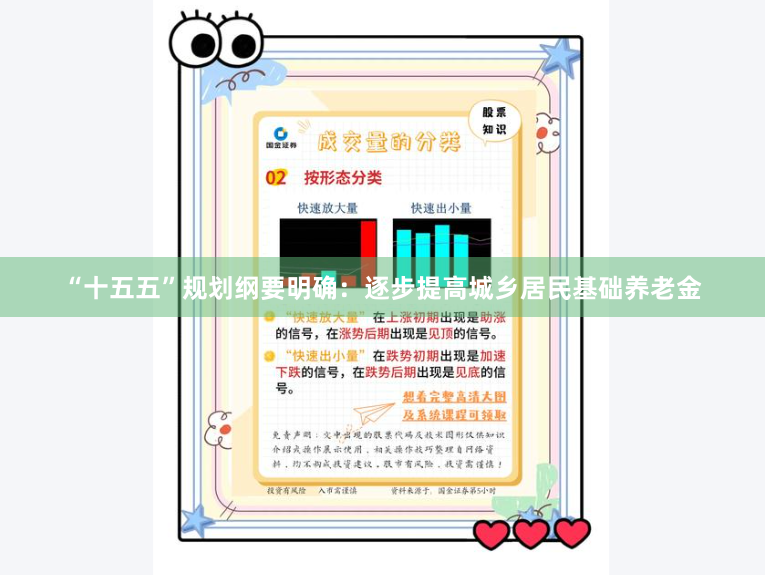 “十五五”规划纲要明确：逐步提高城乡居民基础养老金